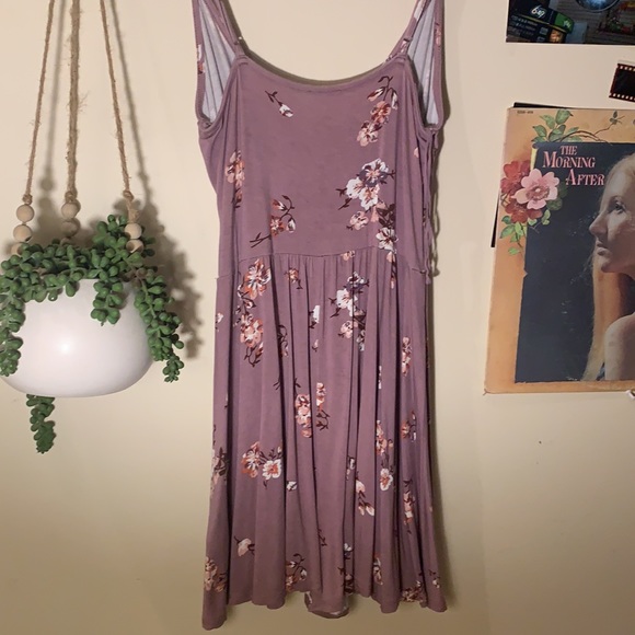 GARAGE small purple + pink&white flowers romper 💜💗🤍 - Picture 3 of 4